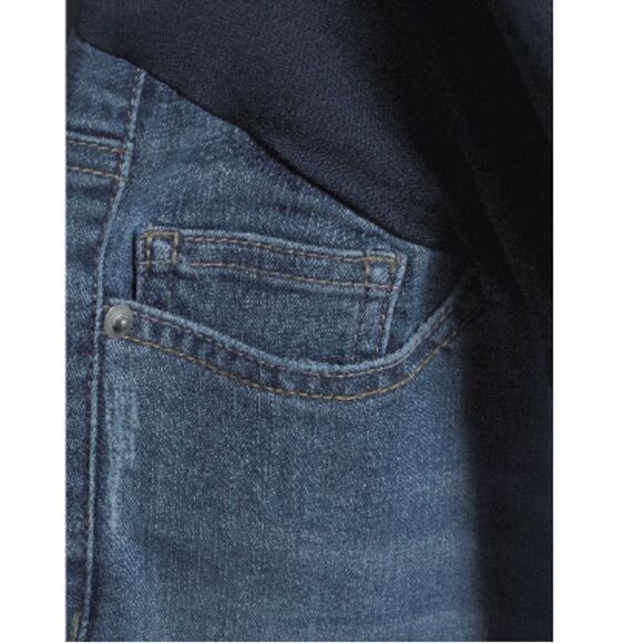 Women’s Maternity Prenatal Leggings & Skinny Denim Jeans Pants 2-Piece Size L - Picture 12 of 12